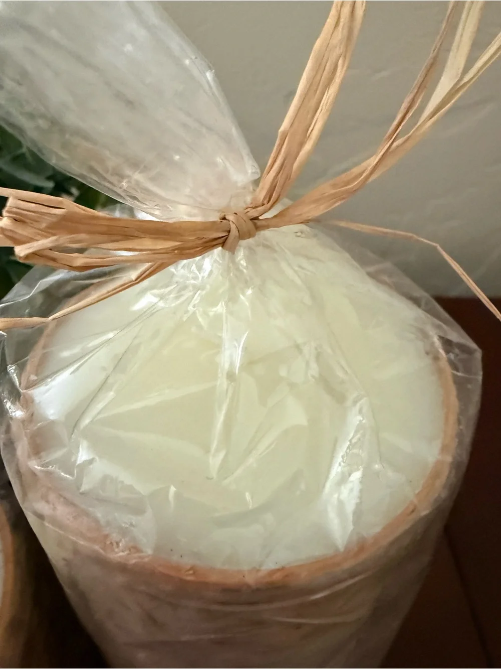 NWT Set of 2 Birch Pillar Candles